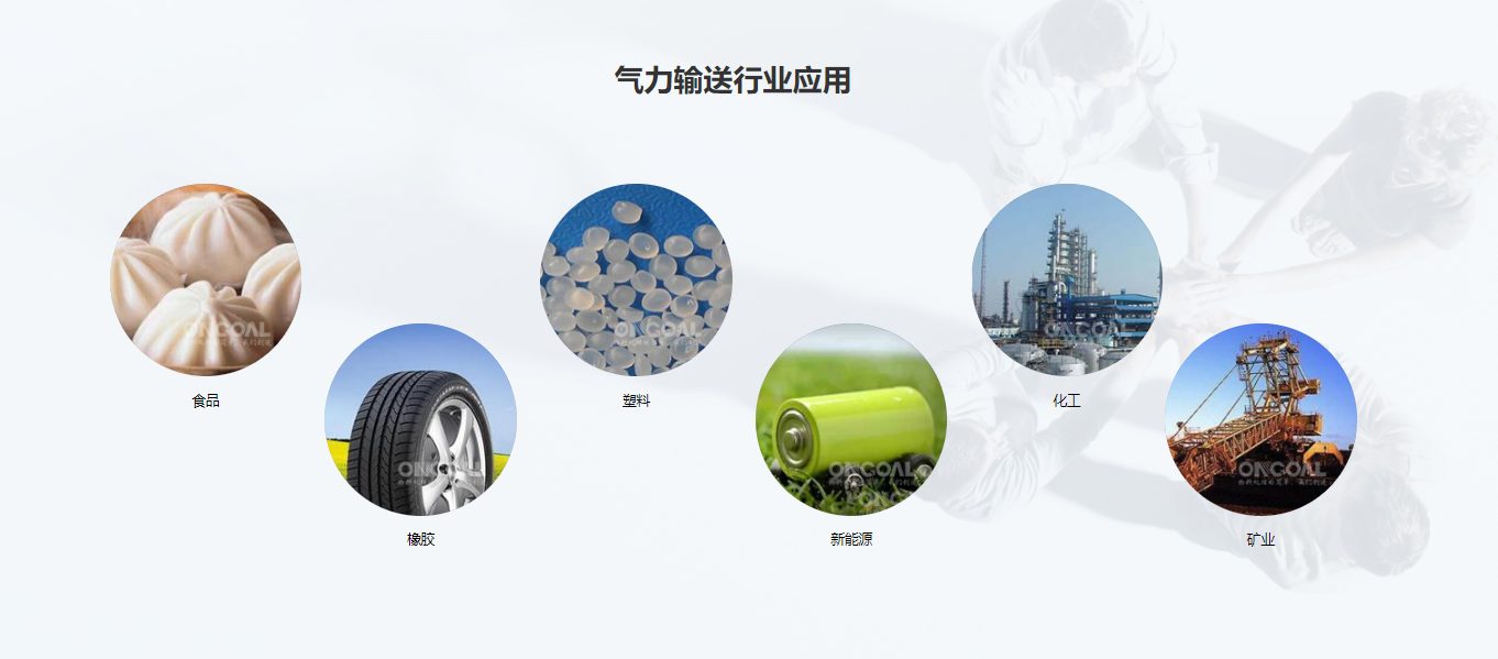 氣流輸送系統應用行業