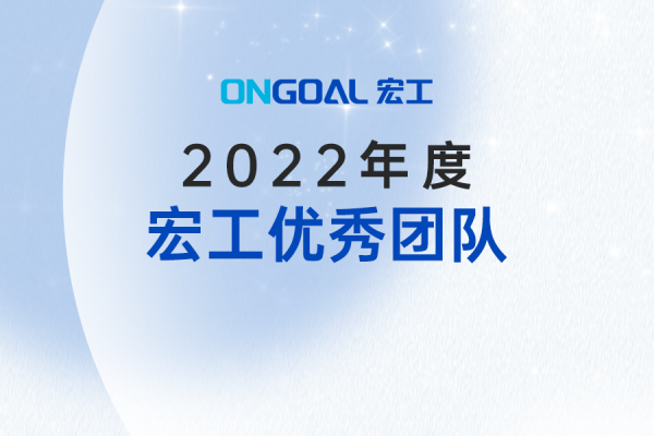 并肩作戰 成就不凡丨2022年度宏工優秀團隊